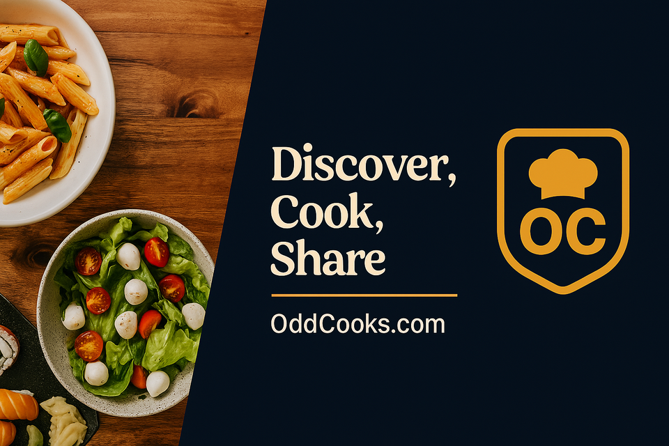 OddCooks website banner